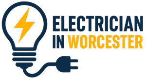 this is electrician in worcester logo